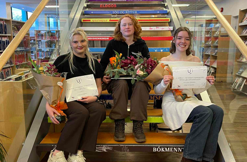 Mars Baldurs er Ungskáld 2025 Mars Baldurs er Ungskáld 2025