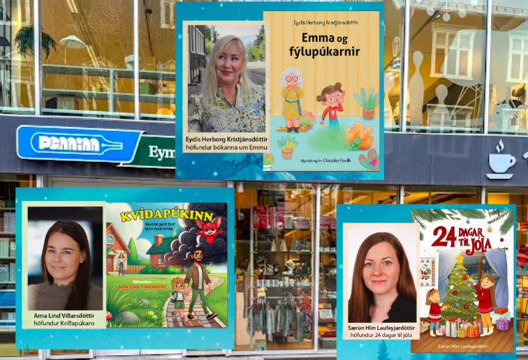 Bókafjör á Akureyri á laugardaginn Bókafjör á Akureyri á laugardaginn