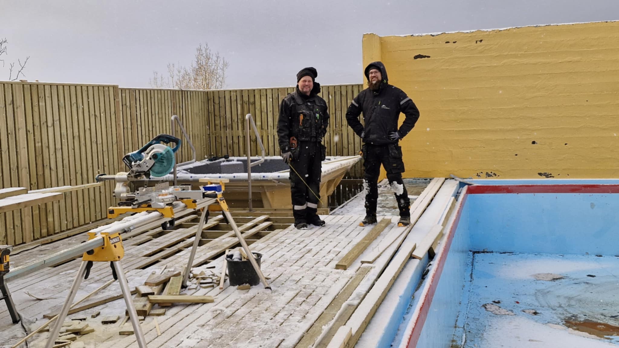 Nýjar framkvæmdir við sundlaug Svalbarðsstrandarhrepps Nýjar framkvæmdir við sundlaug Svalbarðsstrandarhrepps