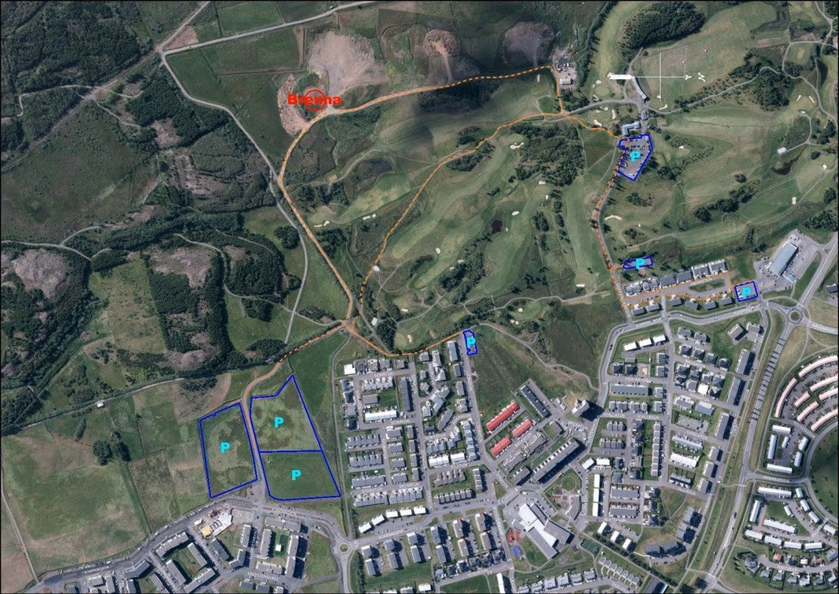 Áramótabrennan verður á sama stað og í fyrra