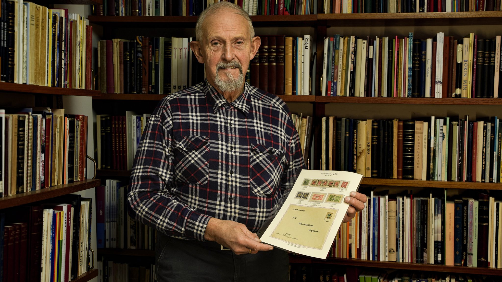 Hefur safnað frímerkjum í yfir 70 ár