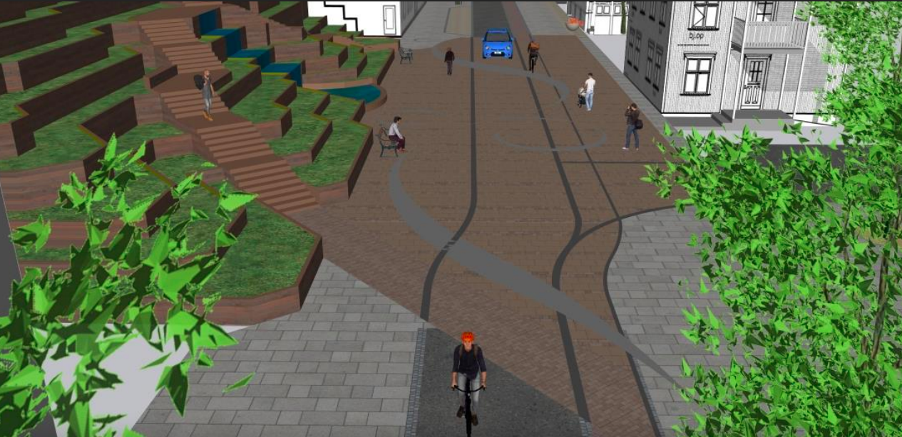 Breyting á deiliskipulagi frá Kaupvangsstræti suður að Drottningarbraut