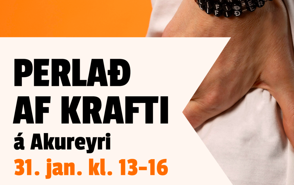 Perlað af Krafti í Menntaskólanum á Akureyri