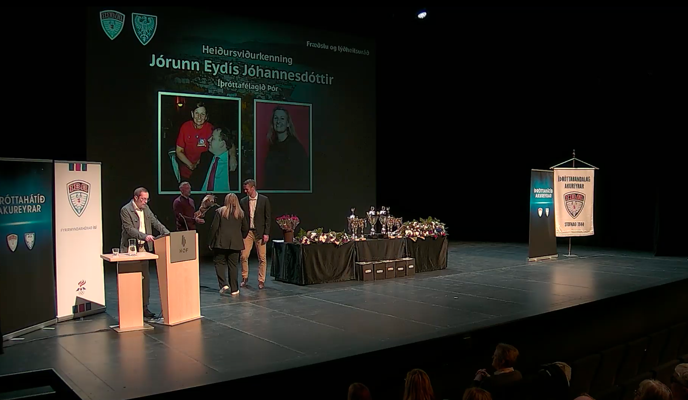 Sex hlutu heiðursviðurkenningar Fræðslu- og lýðheilsuráðs Akureyrarbæjar