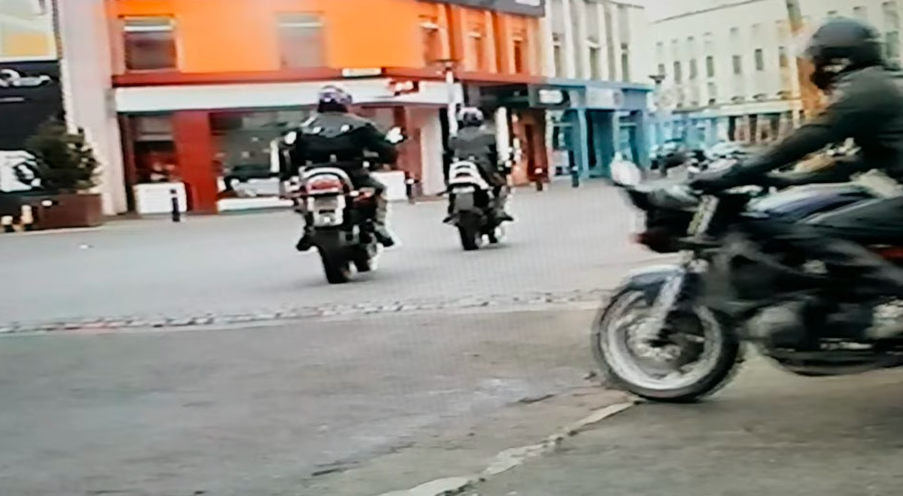 Mótorhjól á Akureyri 1993 til 2009