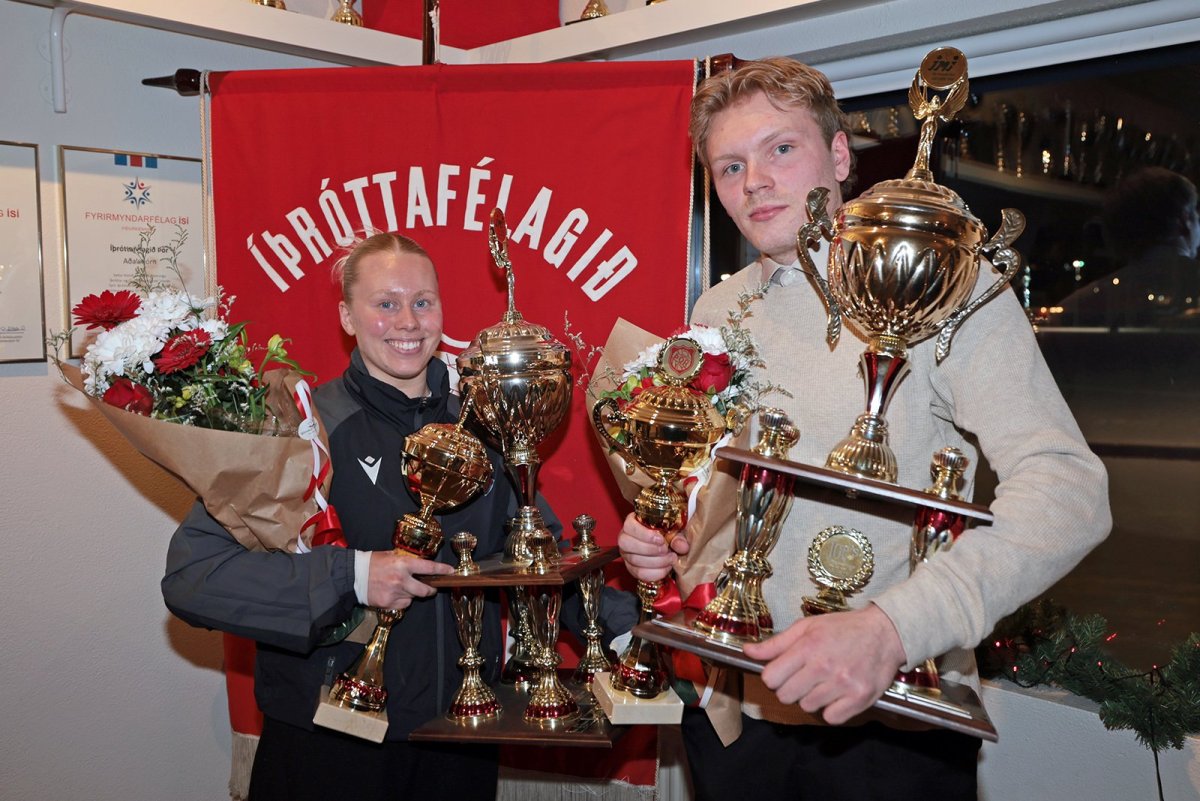 Hulda Björg og Sigfús Fannar eru Íþróttafólk Þórs 2025