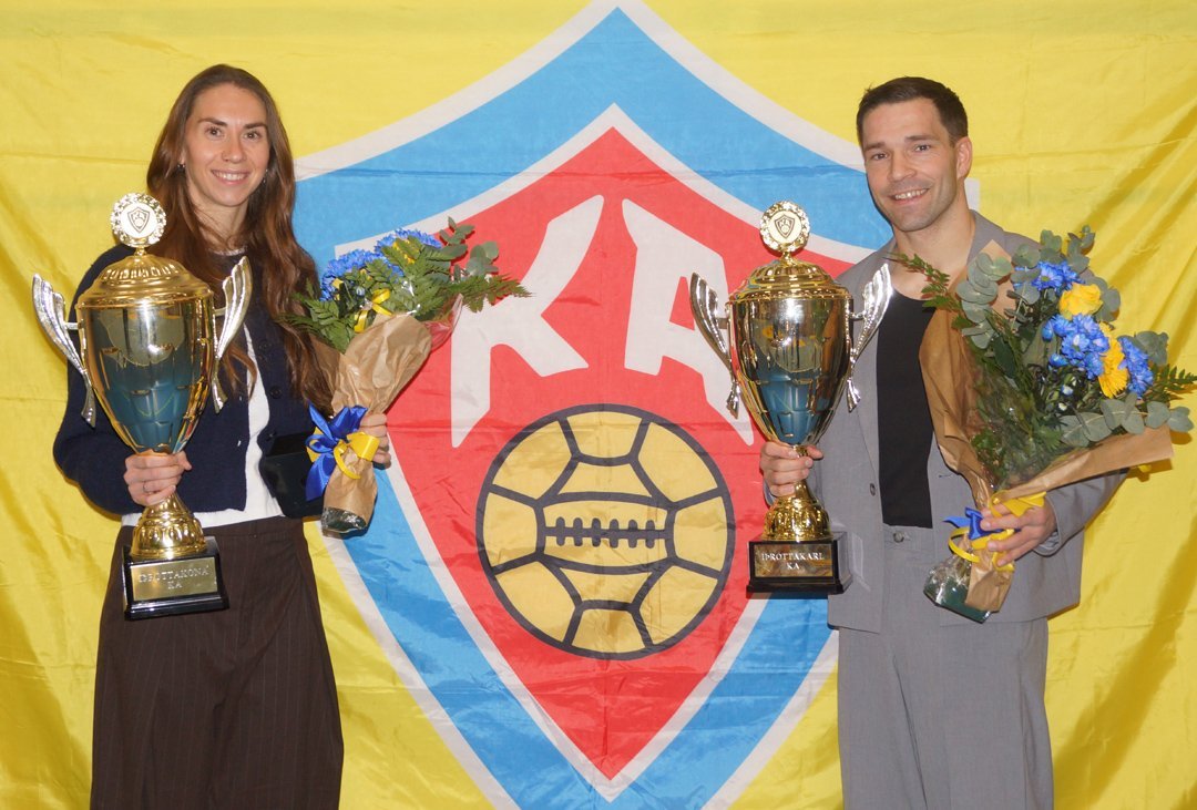 Hallgrímur og Julia eru íþróttafólk KA 2025 Hallgrímur og Julia eru íþróttafólk KA 2025