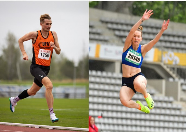 Stefanía og Baldvin eru íþróttafólk UFA 2025