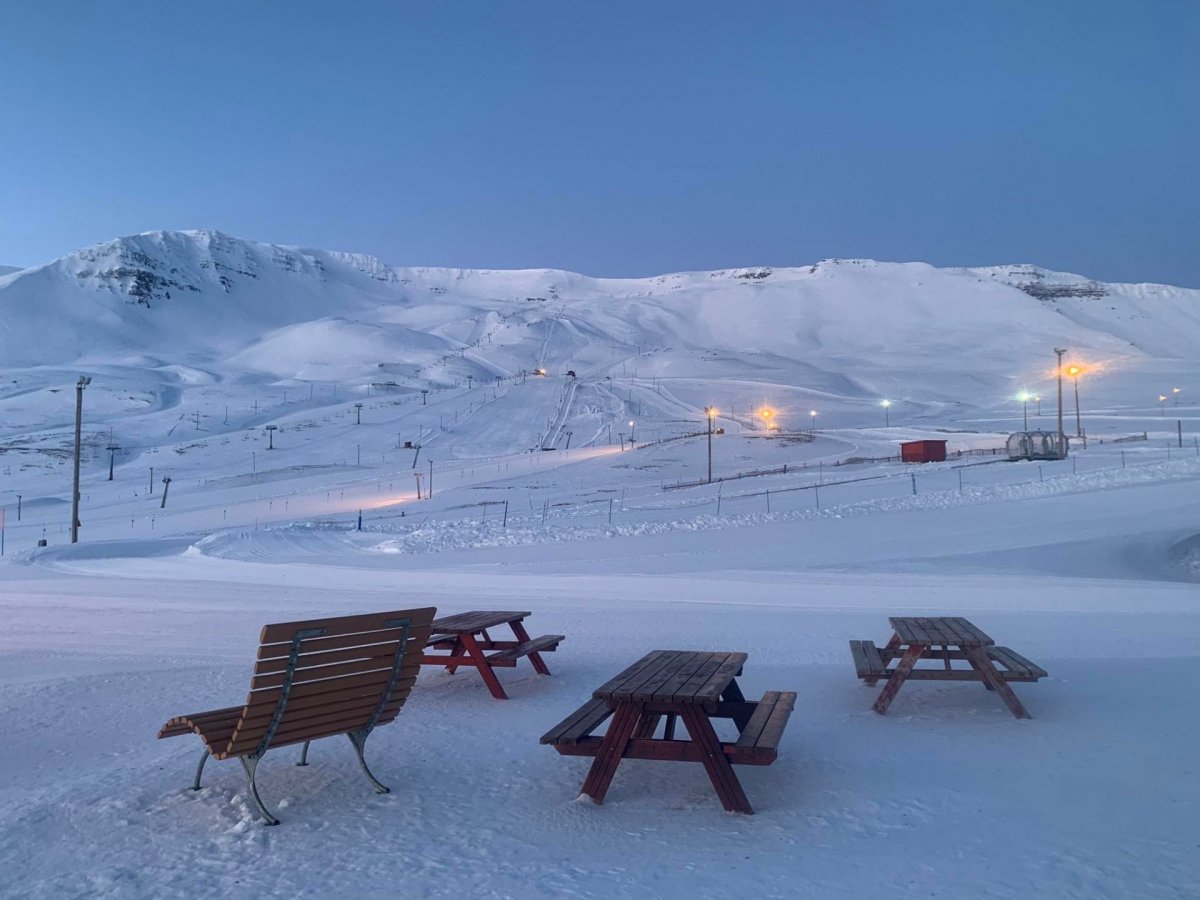 Metstraumur í skíðabrekkur um helgina