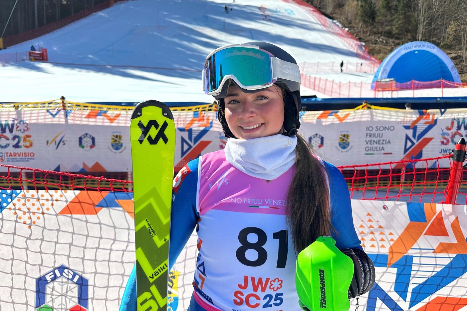 Sonja Lí komin með þáttökurétt á Vetrarólympíuleikinum