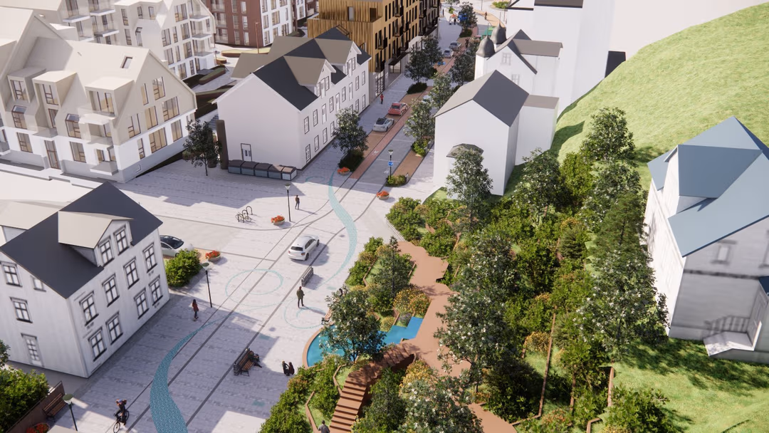 Tillaga að breytingu á deiliskipulagi Drottningarbrautarreits auglýst