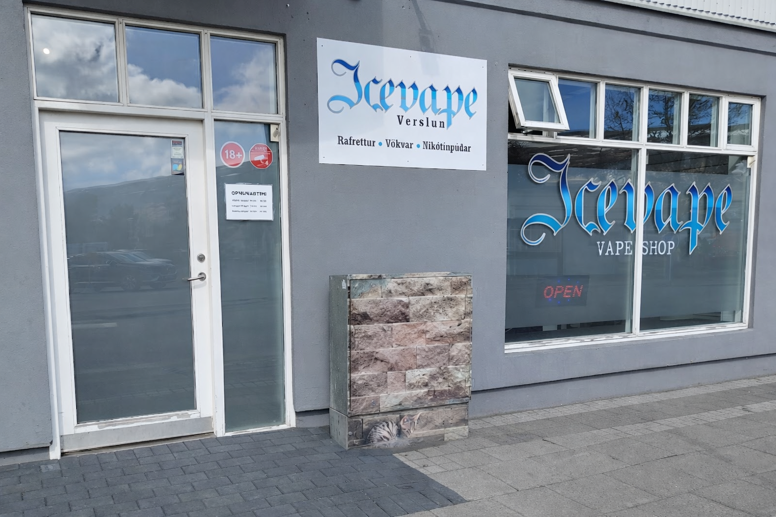 Icevape færir reksturinn alfarið á netið