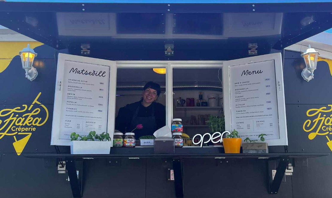 Létu drauminn rætast og opnuðu matarvagn í hjarta Akureyrar