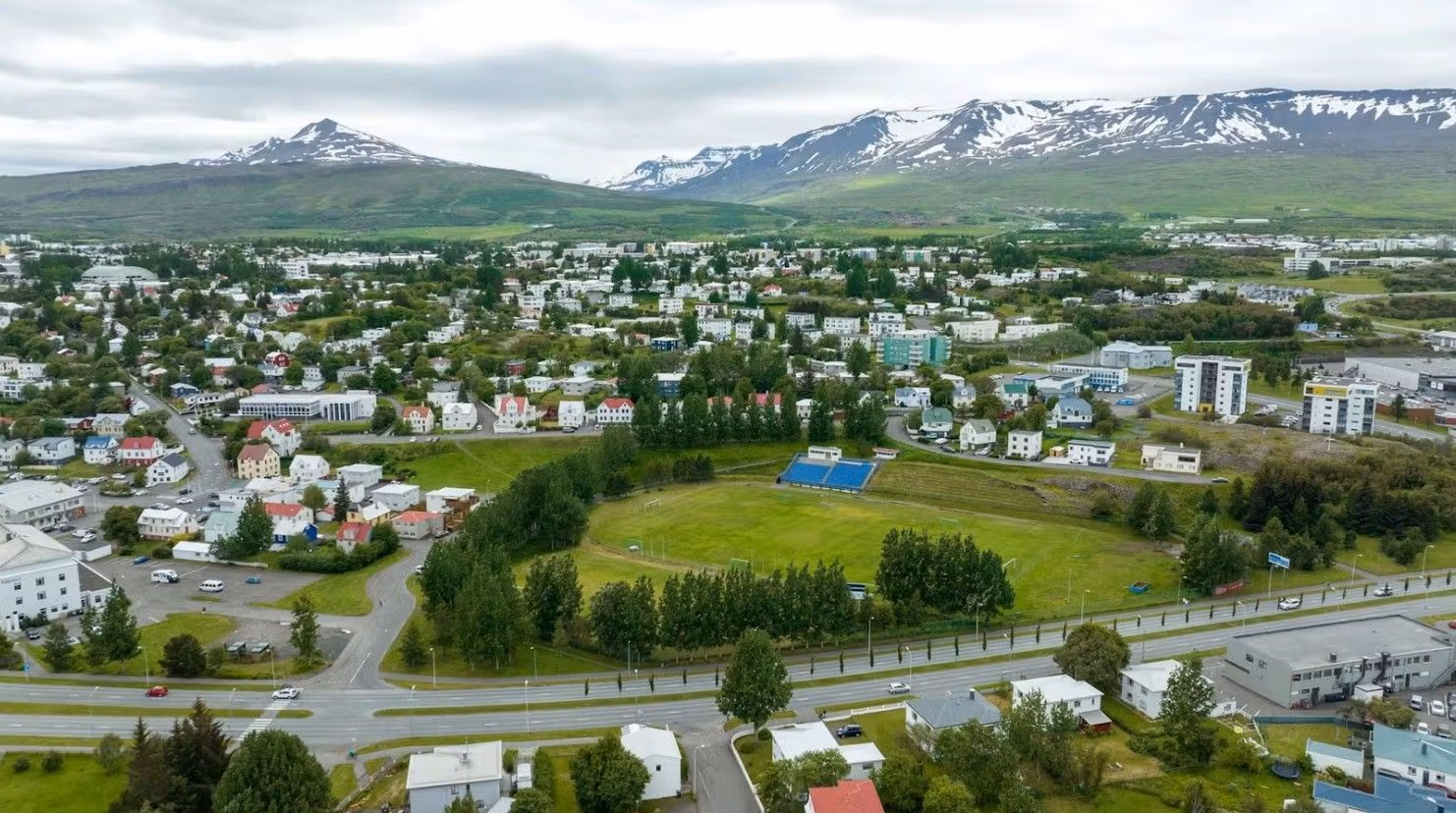 Sex milljónir fyrir bestu hugmyndina að Akureyrarvelli