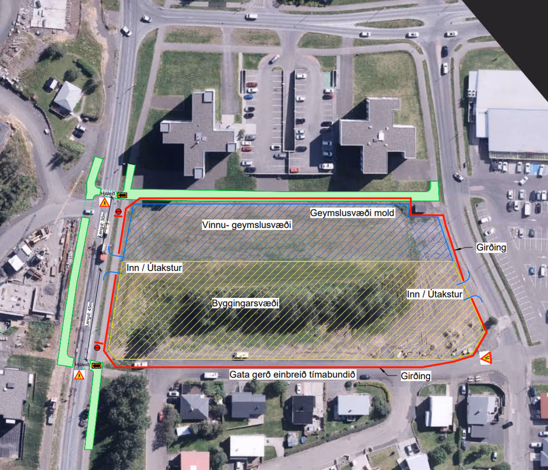 Framkvæmdir að hefjast við Miðholt