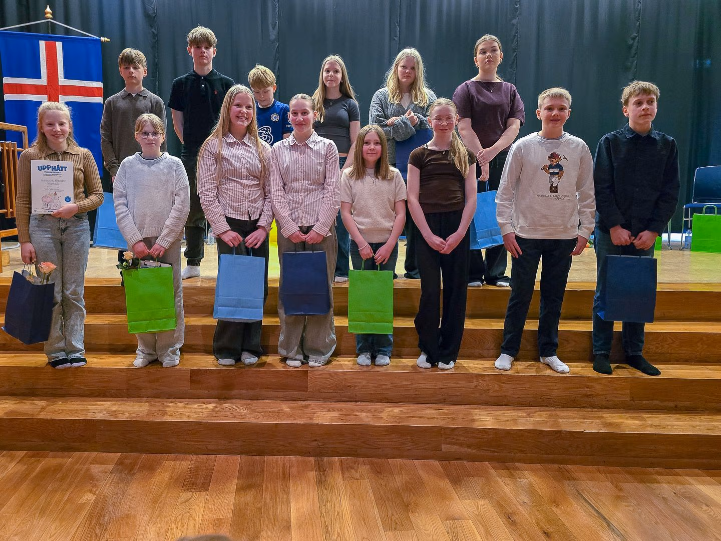 Hákon Geir sigraði Stóru upplestrarkeppnina